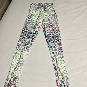 Neon leggings new with tags